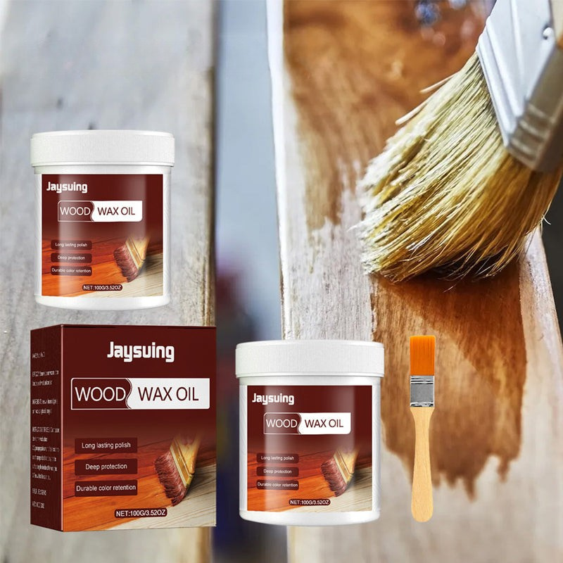 Huile-Cire d'Entretien pour Parquet et Surfaces en Bois Naturel