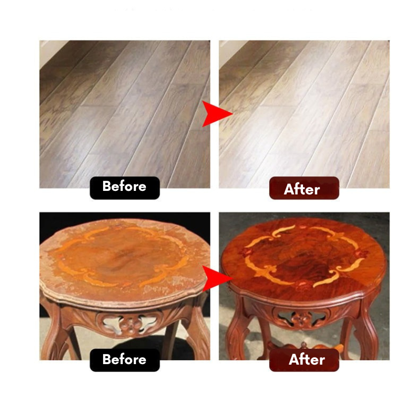 Huile-Cire d'Entretien pour Parquet et Surfaces en Bois Naturel