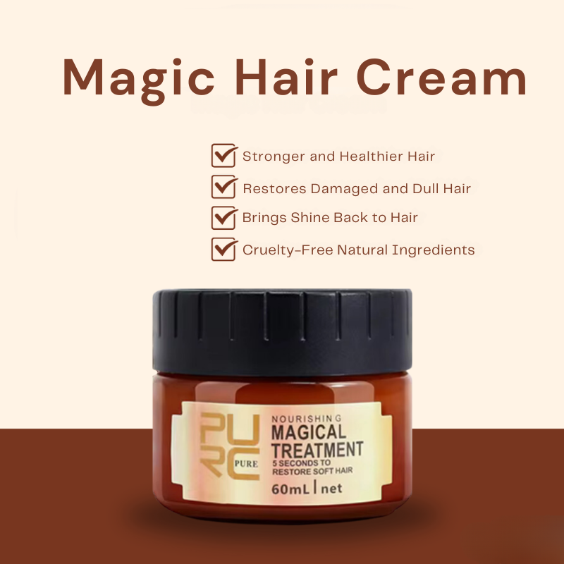Crème Capillaire à l'Huile d'Argan – Soin Instantané Tous Types de Cheveux