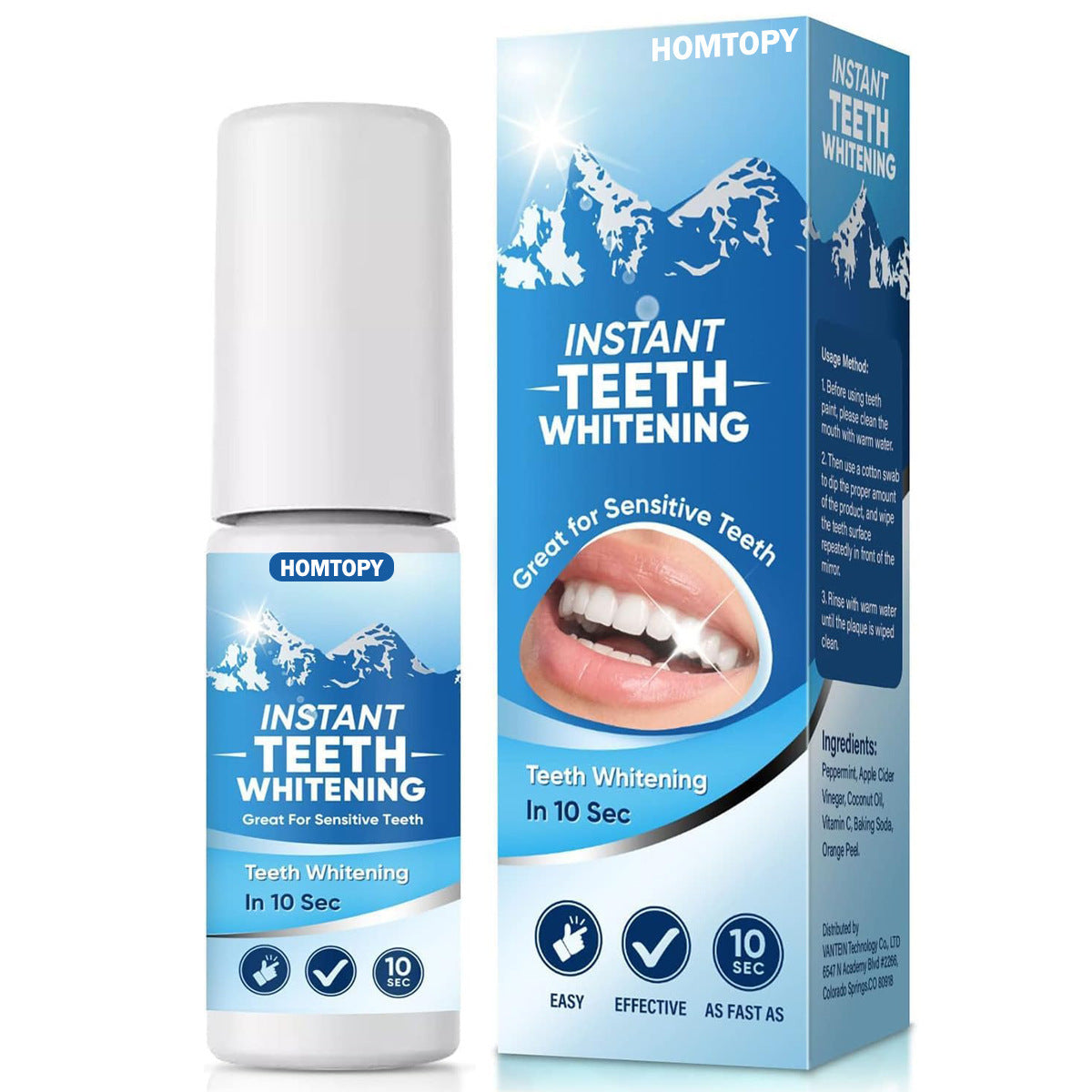 Pigment Blanchissant pour les Dents – Éclaircissement Optique Immédiat