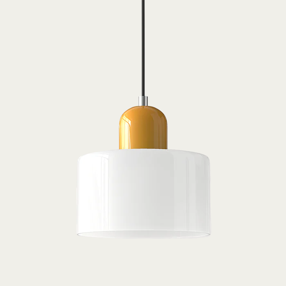 Petite suspension en verre – luminaire élégant pour intérieurs
