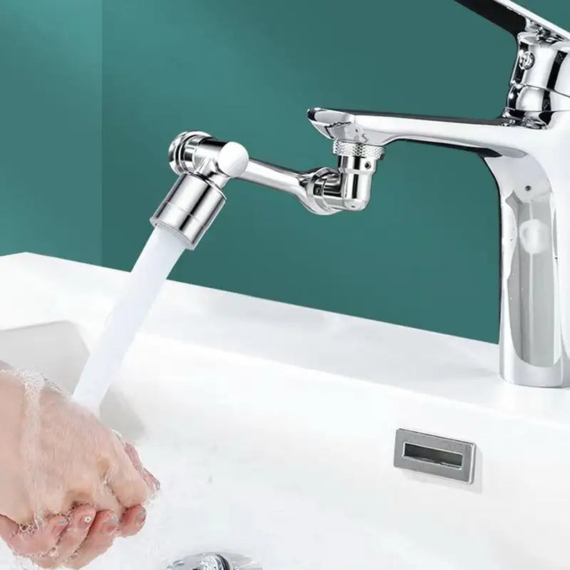 Rallonge de Robinet Rotative 1080° avec Filtre et Double Jet