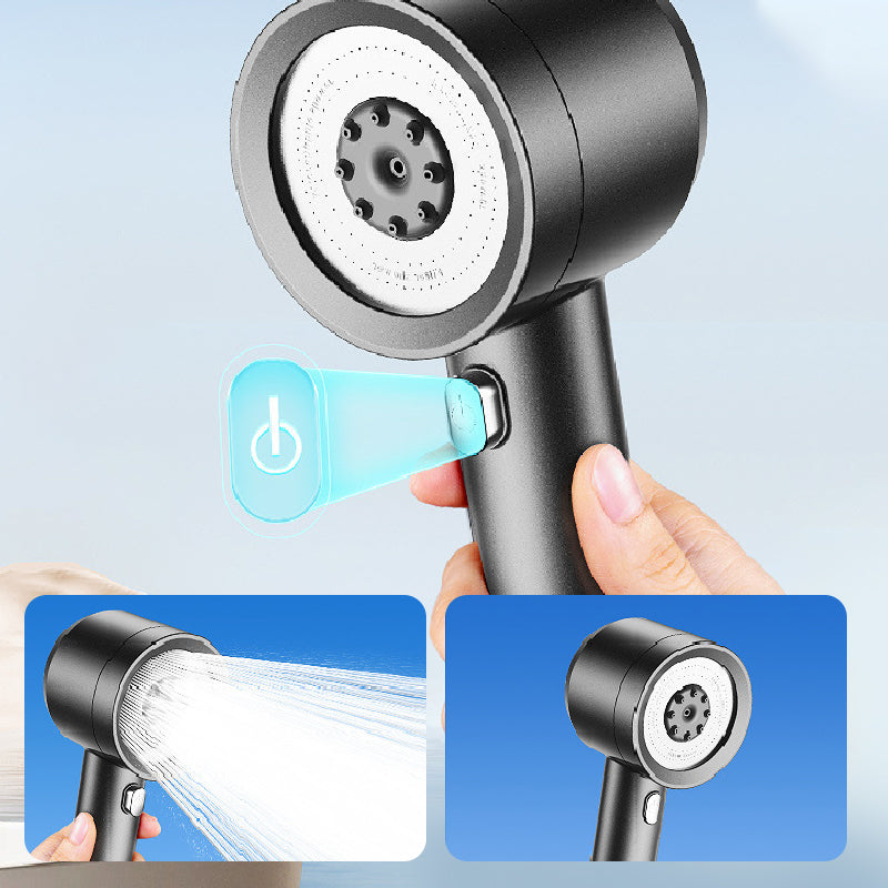 Pommeau de douche filtrant avec 4 modes de jet et filtre intégré