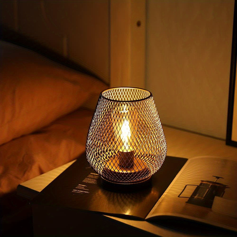Lanterne LED sans fil à lumière blanc chaud – pour intérieur et extérieur