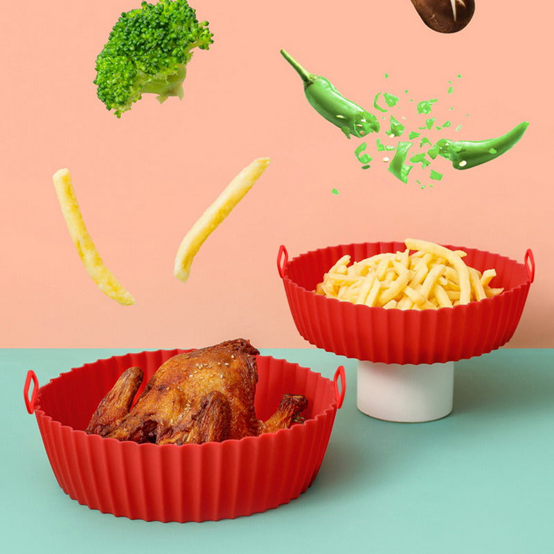 Plateau en Silicone pour Friteuse à Air Chaud – Antiadhésif et Réutilisable