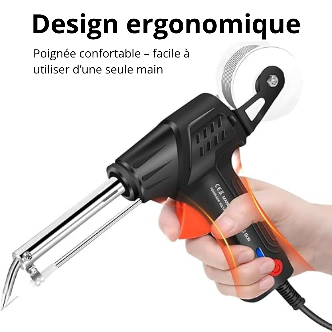 Fer à Souder Céramique 2-en-1 – Soudage et Découpe Précis