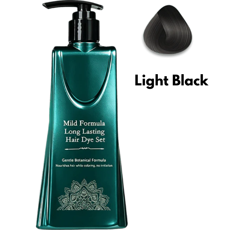 Coloration Noire Végétale Sans Ammoniaque – Couvrance Intense Cheveux Gris