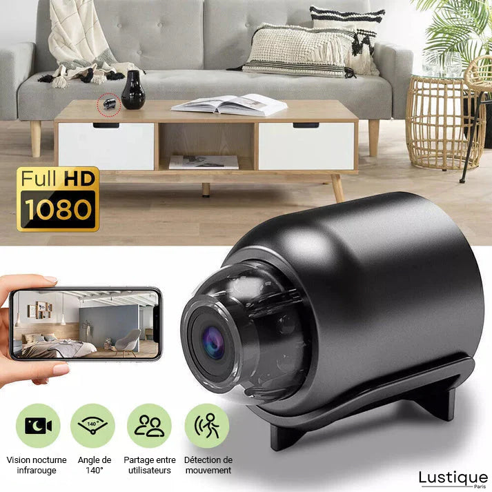 NanoVision™ – Mini caméra espion 4K HD 360° [50 % de réduction]