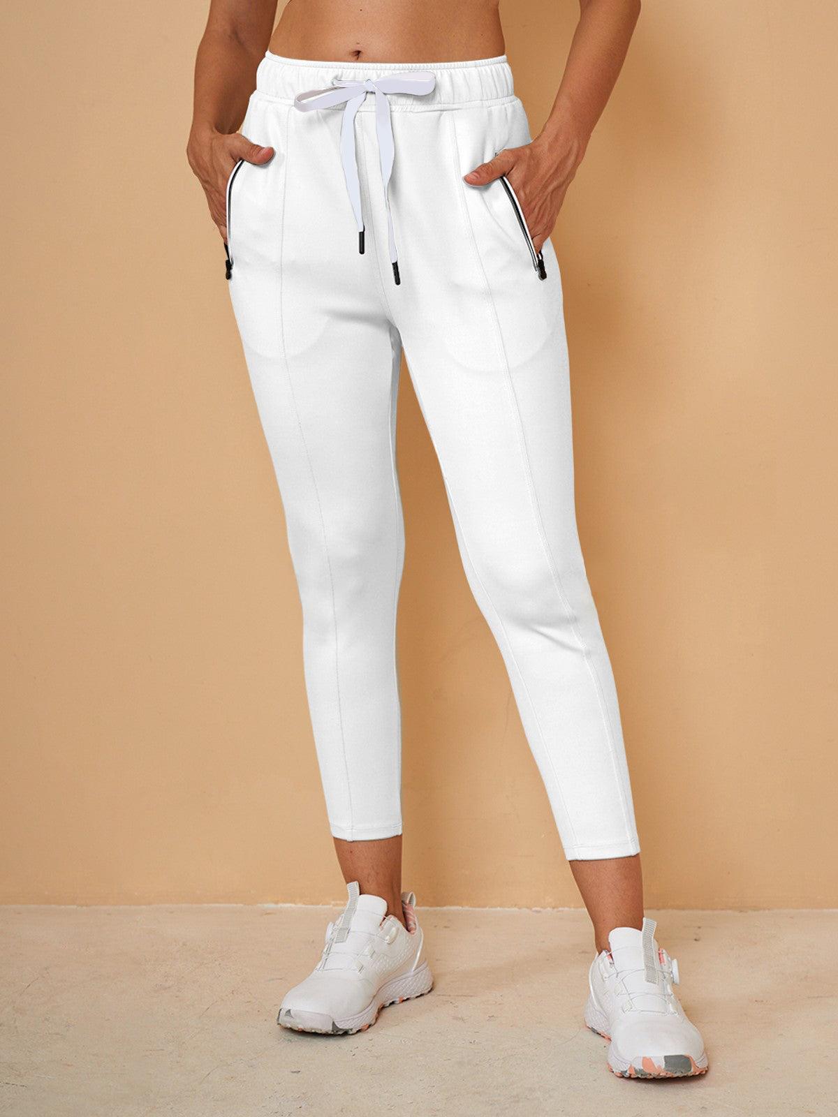 Marian™ – Pantalon capri de jogging à cordon [50 % de réduction]