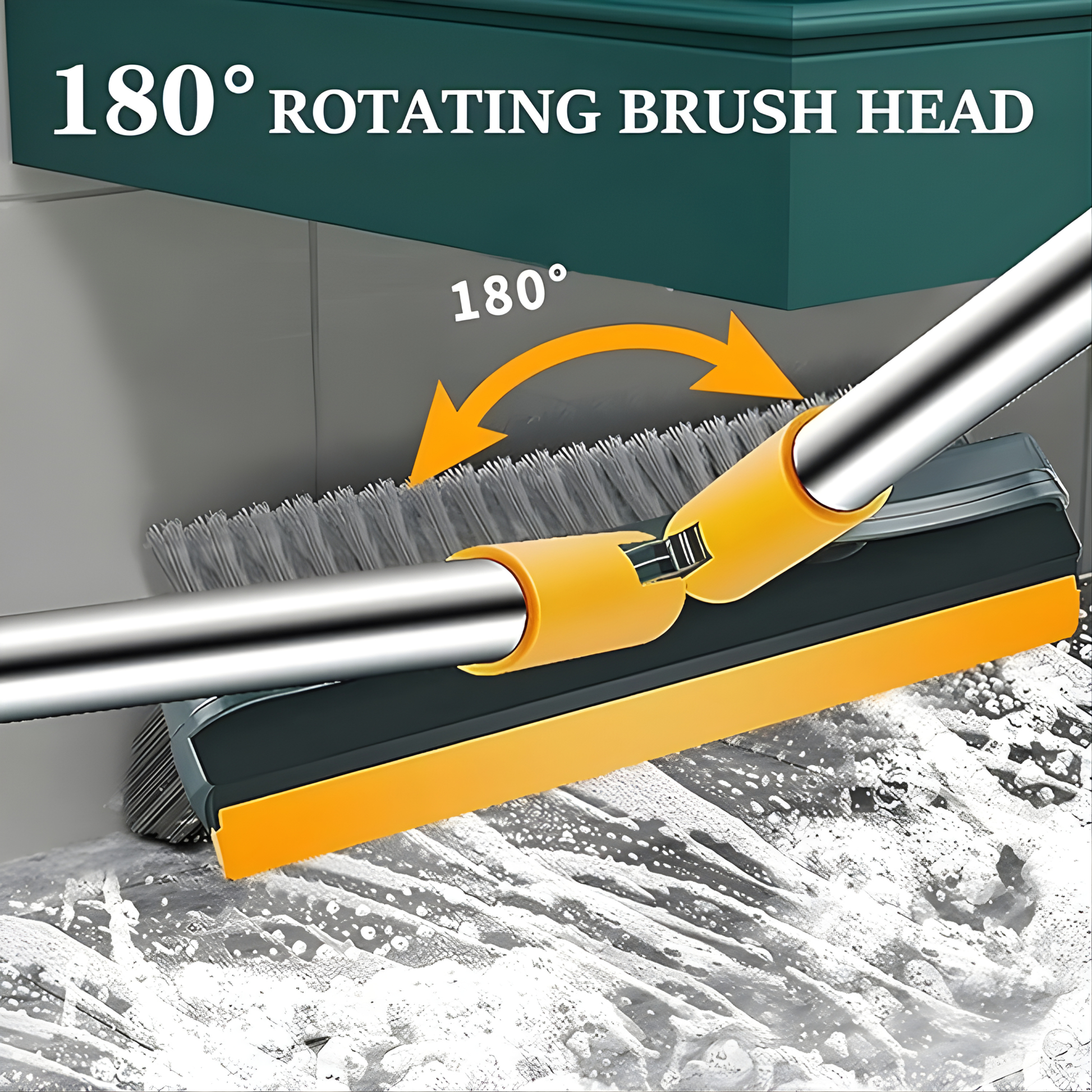 Brosse rotative électrique 3-en-1 pour nettoyage en profondeur