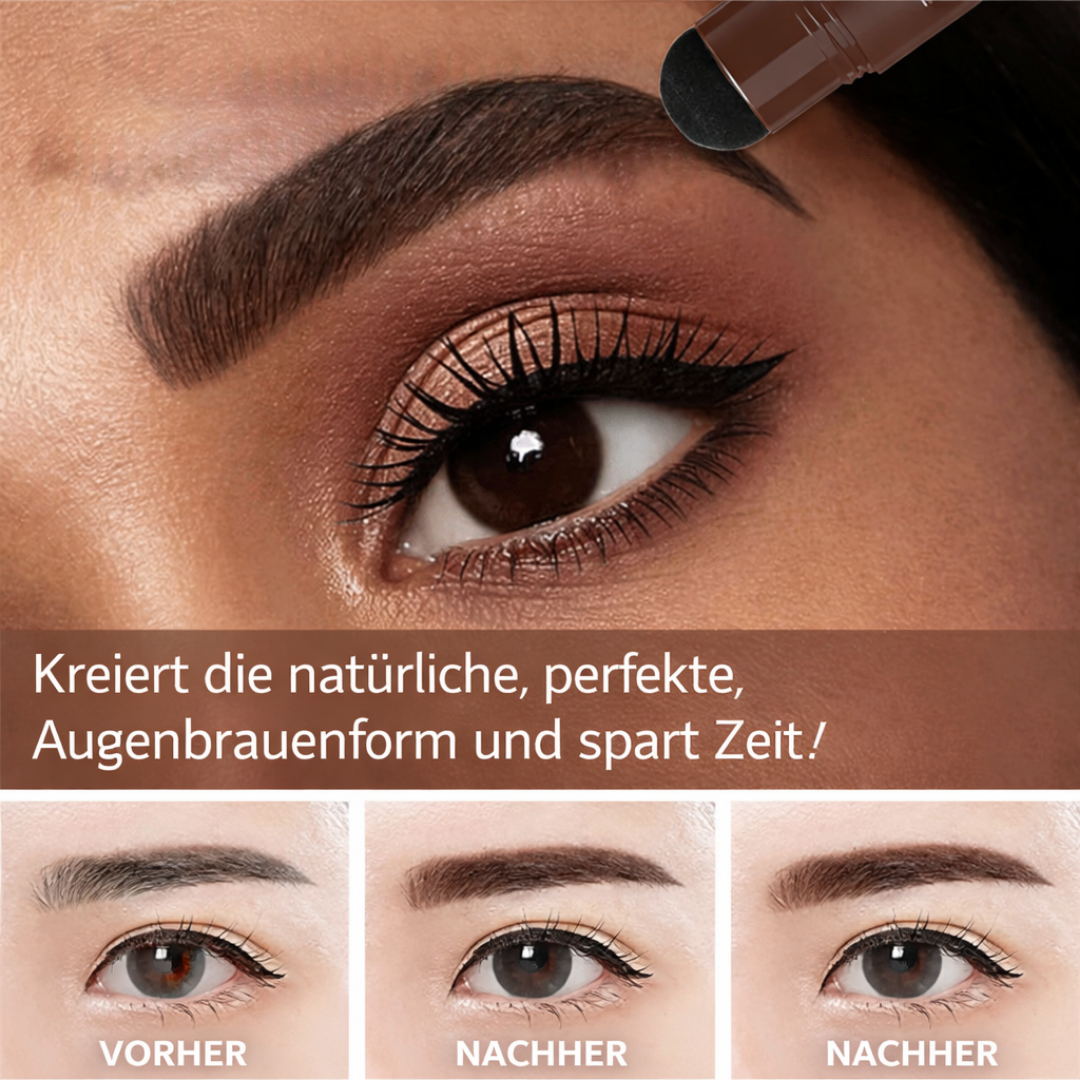 Kit de Tampons à Sourcils avec Pochoirs – Tracé Précis et Naturel