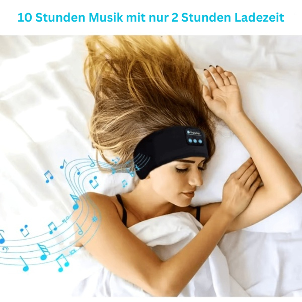 SleepTune™ – Masque de sommeil Bluetooth pour un repos détendu et réparateur [1 + 1 Gratuit]