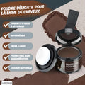 Poudre Compacte pour Racines et Sourcils – Couvrance Naturelle Longue Tenue
