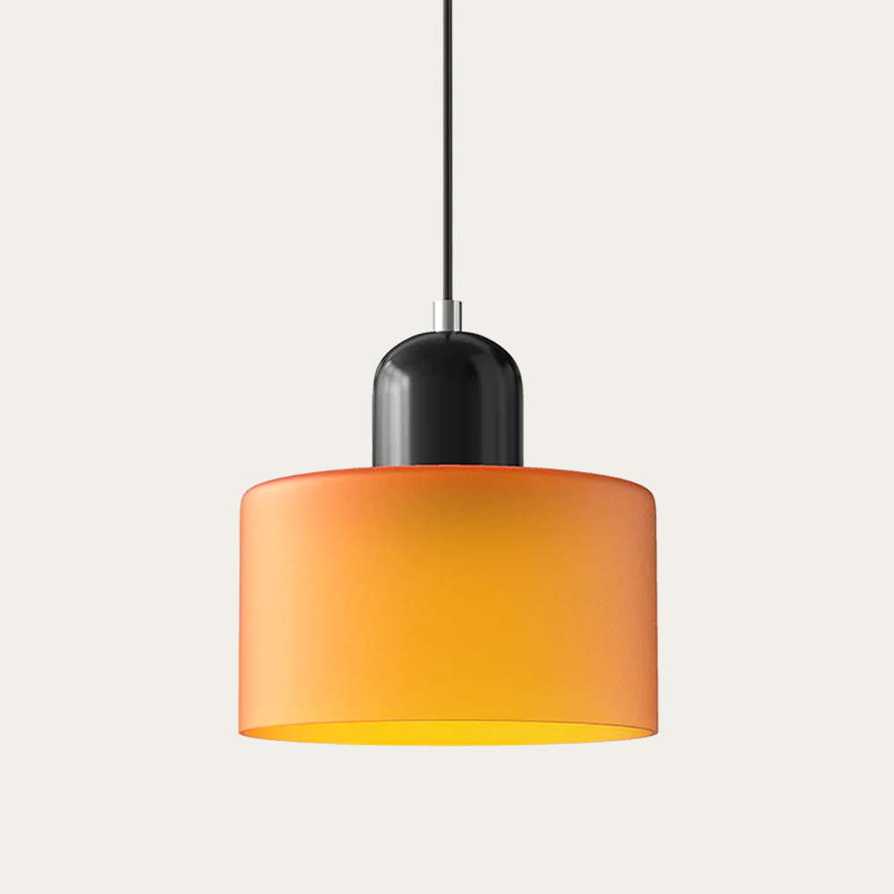 Petite suspension en verre – luminaire élégant pour intérieurs