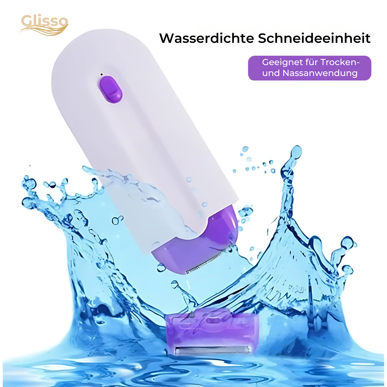 Épilateur Électrique Doux pour Visage et Corps – Peau Soyeuse