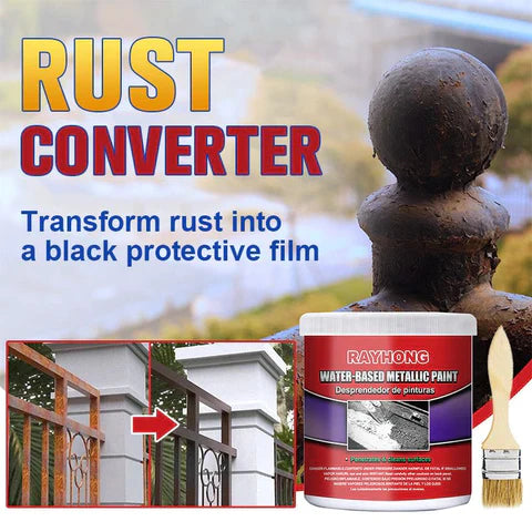 Convertisseur de Rouille à Base d'Eau pour Surfaces Métalliques