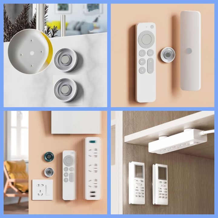 MagClamp™ – Support Magnétique pour Clés, Télécommandes & Plus [2 + 2 Gratuit]