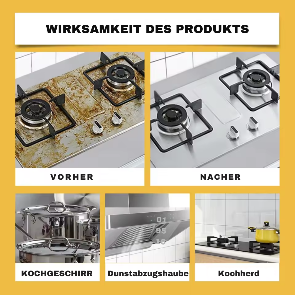Spray Dégraissant Cuisine – Nettoyage en Profondeur des Graisses