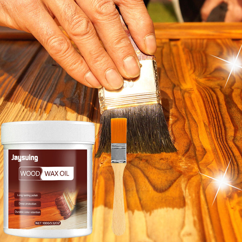 Huile-Cire d'Entretien pour Parquet et Surfaces en Bois Naturel
