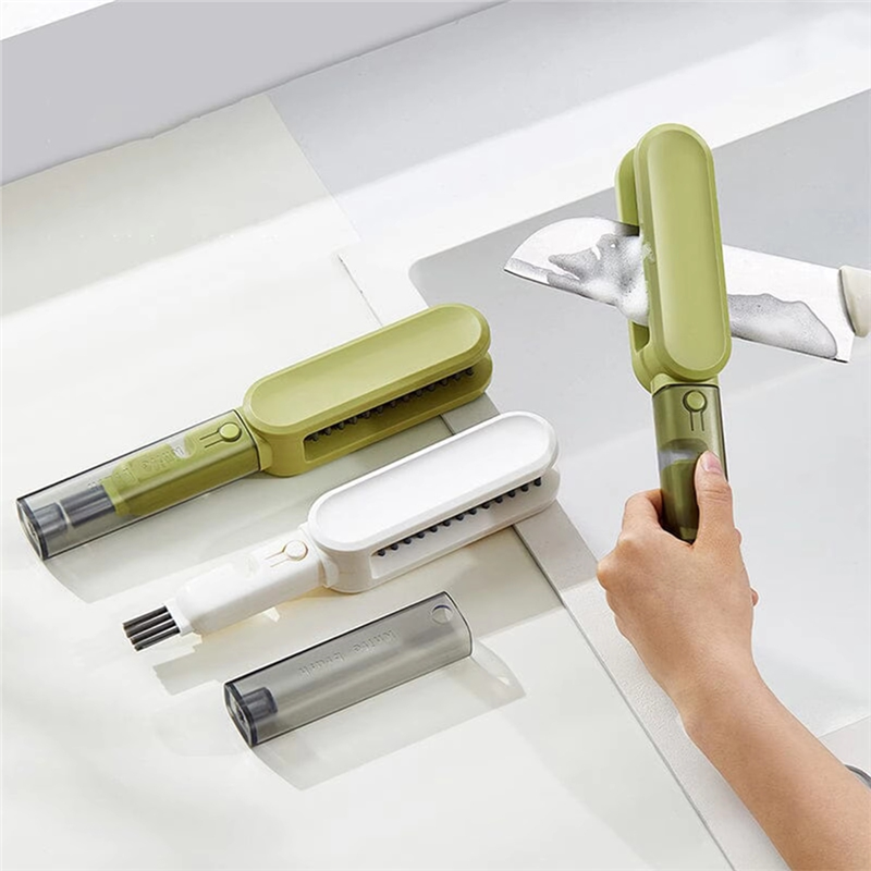 CleanCraft™ – Brosse de nettoyage 3-en-1 pour couteaux, couverts et plus [50 % de réduction]