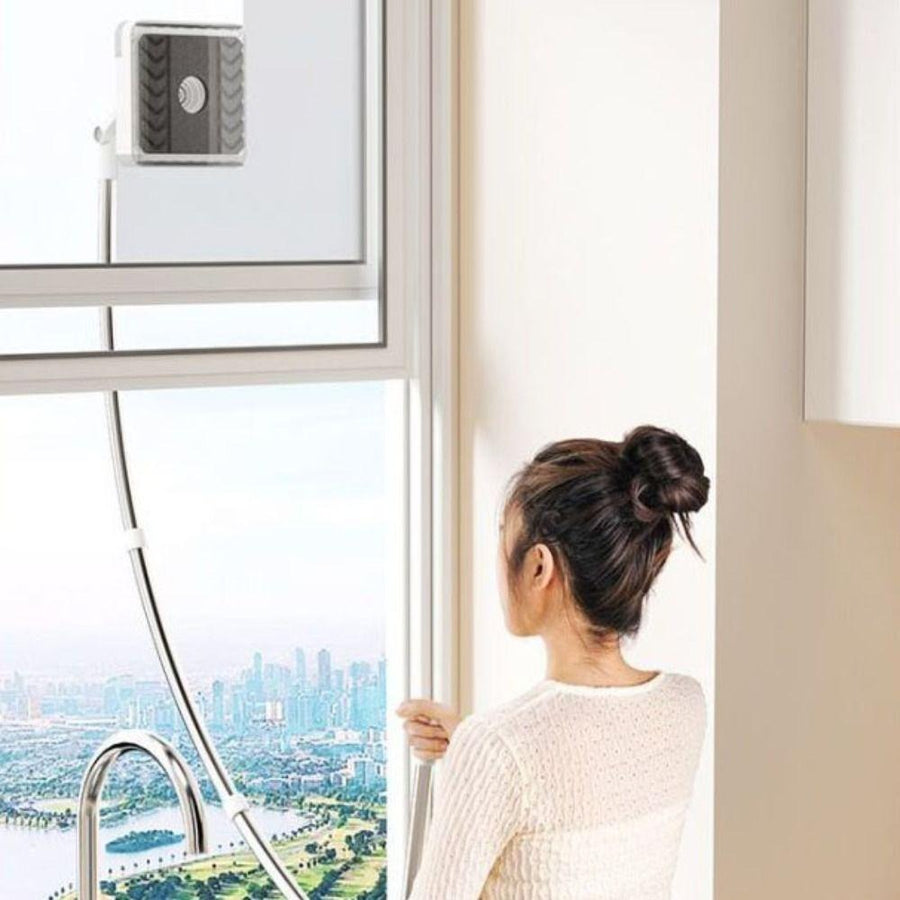 Nettoyeur de Vitres Magnétique Double Face pour Fenêtres Difficiles d'Accès