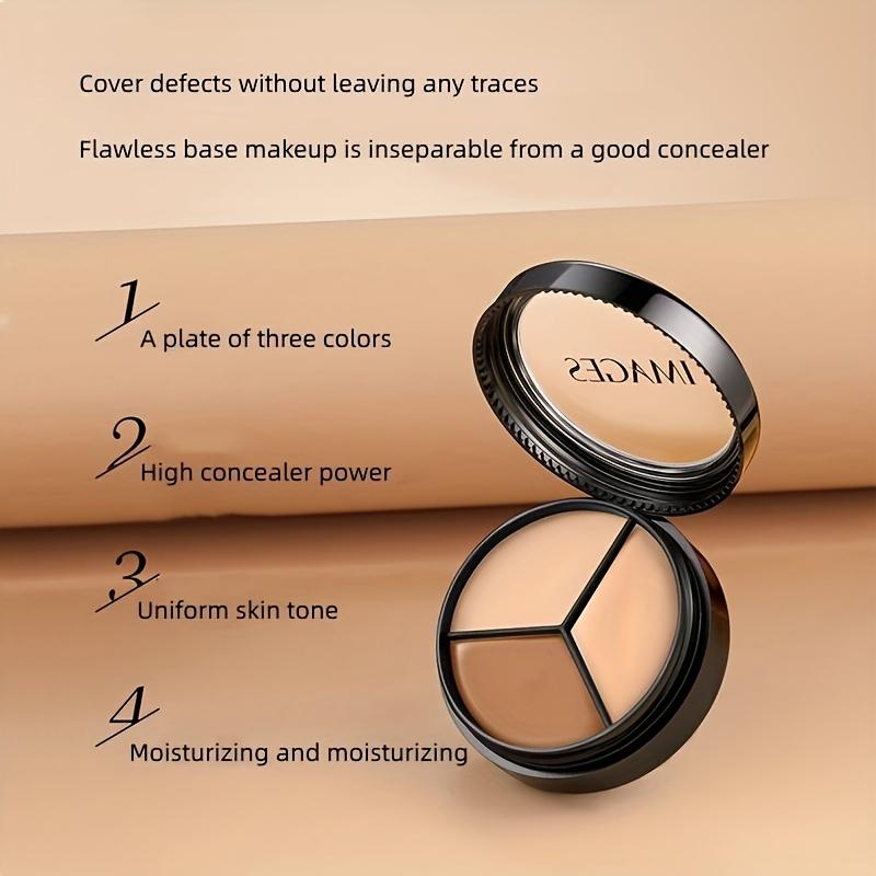 Crème Correctrice Tricolore 3-en-1 Anti-Cernes et Imperfections