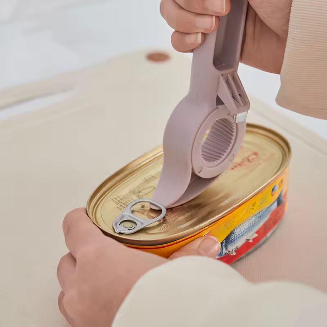 CapEase™ – Ouvre-Bouteilles & Pots 4-en-1 pour une Ouverture sans Effort [50 % de Réduction]