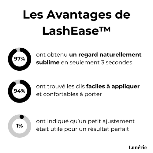 Faux-cils auto-adhésifs sans colle – Look naturel et élégant