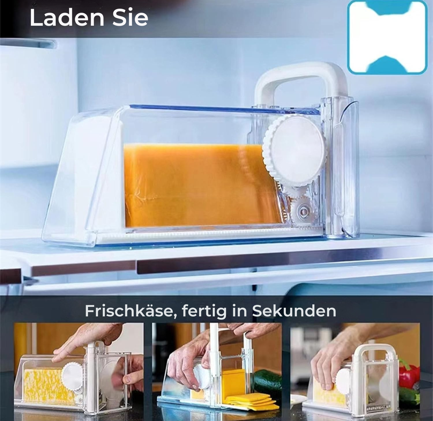 CheeseGlide™ – Pour des tranches de fromage parfaites et régulières en appuyant sur un bouton [50 % de réduction]
