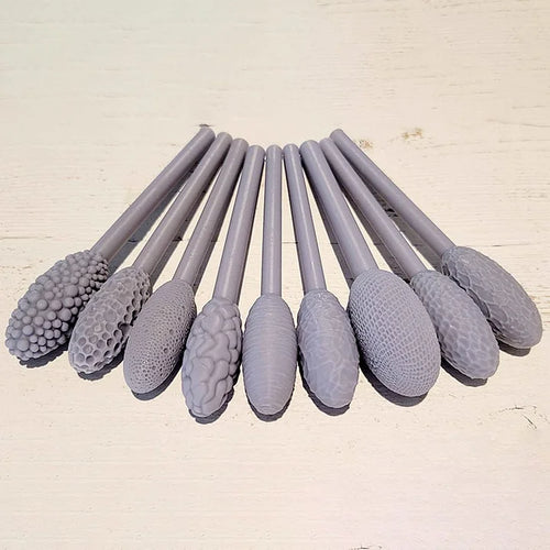 Set d'Outils de Texture pour Argile et Pâte à Modeler – 9 Pièces