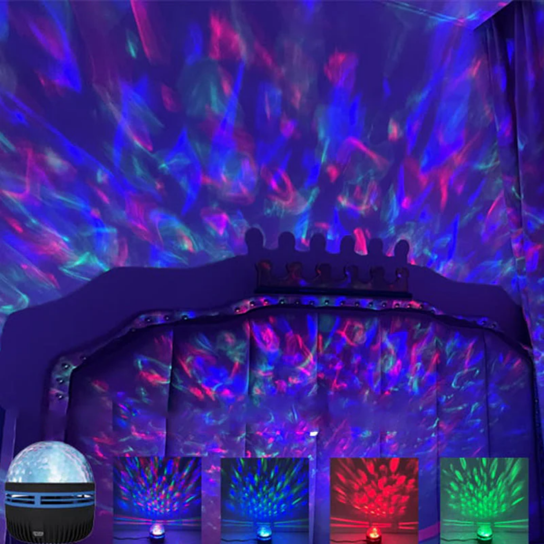 Projecteur Lumière Aquatique & Aurore Boréale pour Ambiance Relaxante