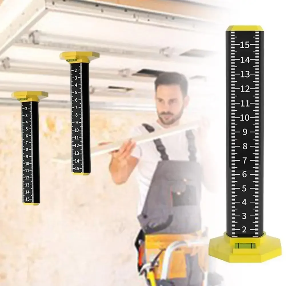 LaserMeasure™ – Règle de Mesure de Hauteur avec Base Magnétique et Niveaux Intégrés [50 % de Réduction]