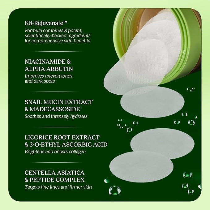 RejuvePads™ – Formule pour un renouvellement de la peau éclatant [50 % de réduction]