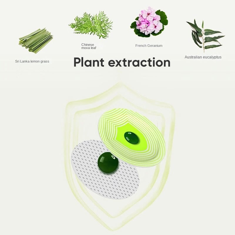 NaturShield™ – Patchs anti-moustiques efficaces au parfum apaisant d’herbes [10 + 10 Gratuit]