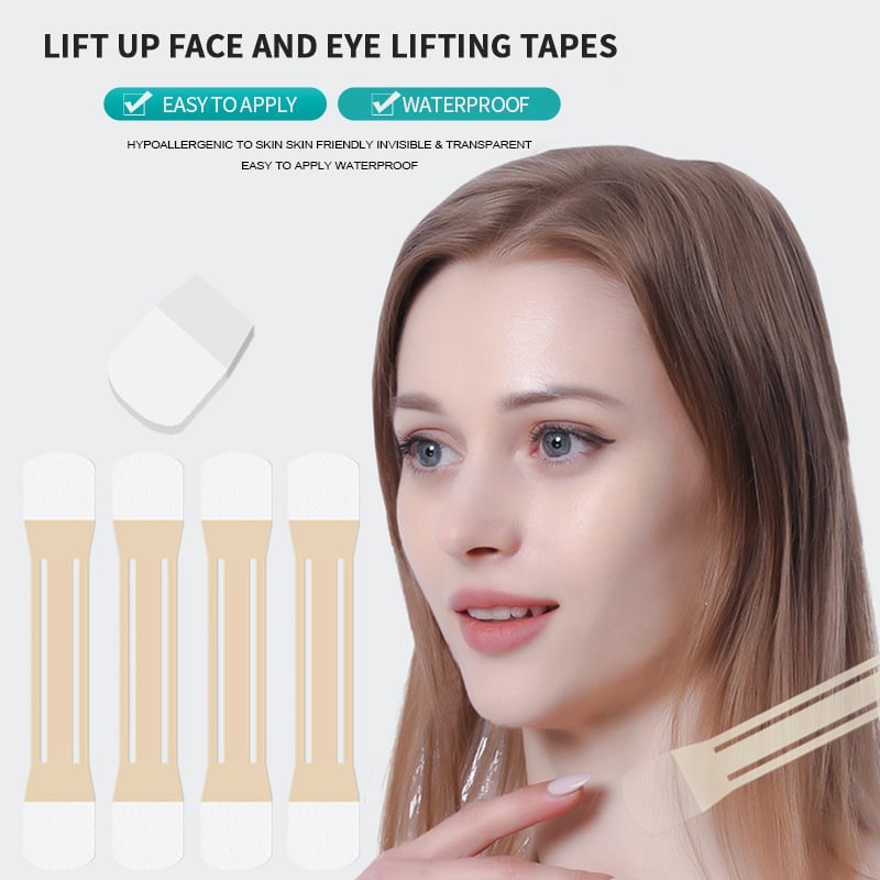 Bandes de Lifting Cou Invisibles – Effet Tenseur et Lissant Immédiat