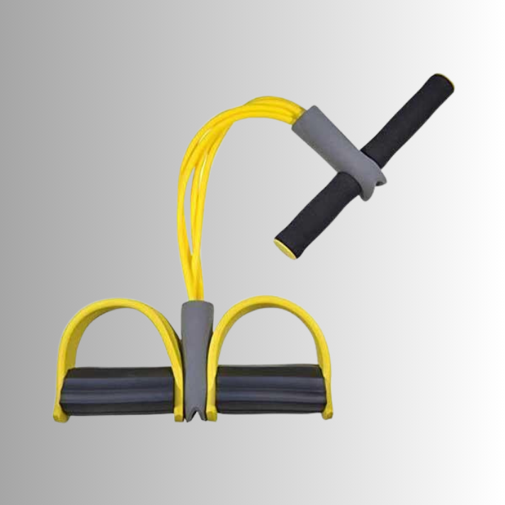 Bandes de Résistance Élastiques avec Poignées pour Renforcement Musculaire