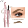 Crayon à Sourcils Micro-Fourche 4 Pointes – Waterproof 24h