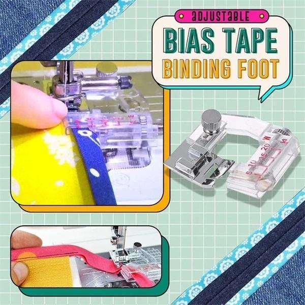 Pied de Biche pour Biais Réglable – Coutures Précises et Uniformes