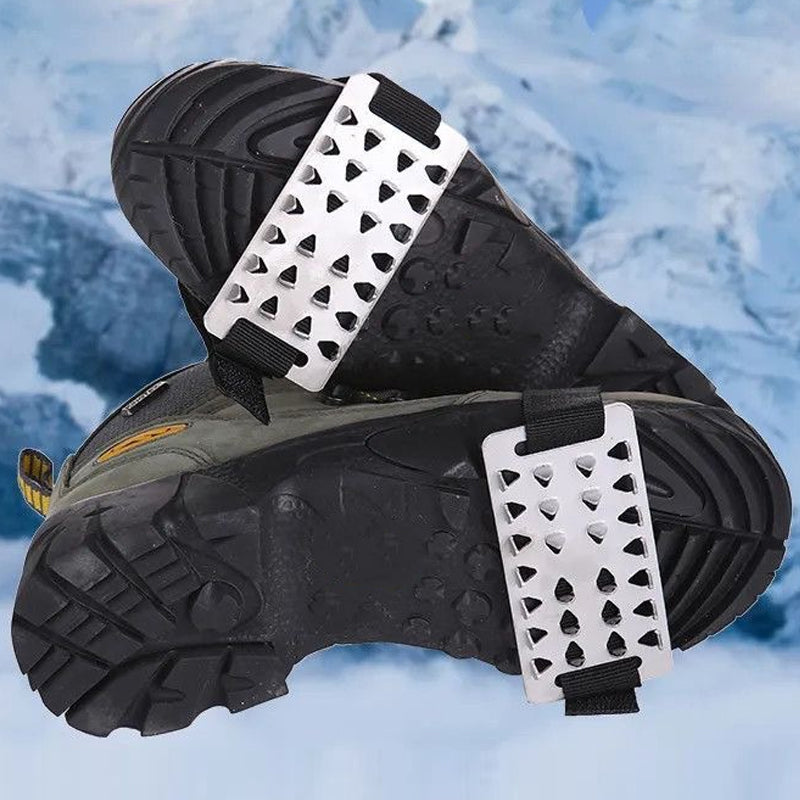 Crampons Antidérapants à Pointes en Acier pour Glace et Neige