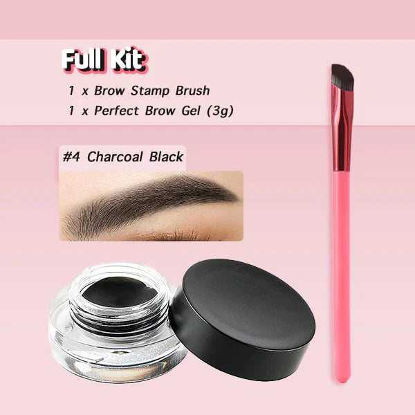 Tampon à Sourcils 4D pour Traits de Cheveux Naturels et Sourcils Définis