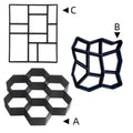 Moule à Béton Réutilisable pour Allée de Jardin et Terrasse
