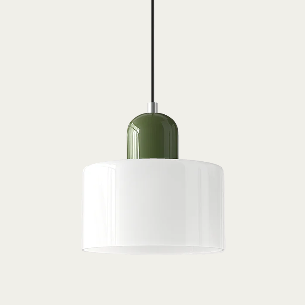 Petite suspension en verre – luminaire élégant pour intérieurs