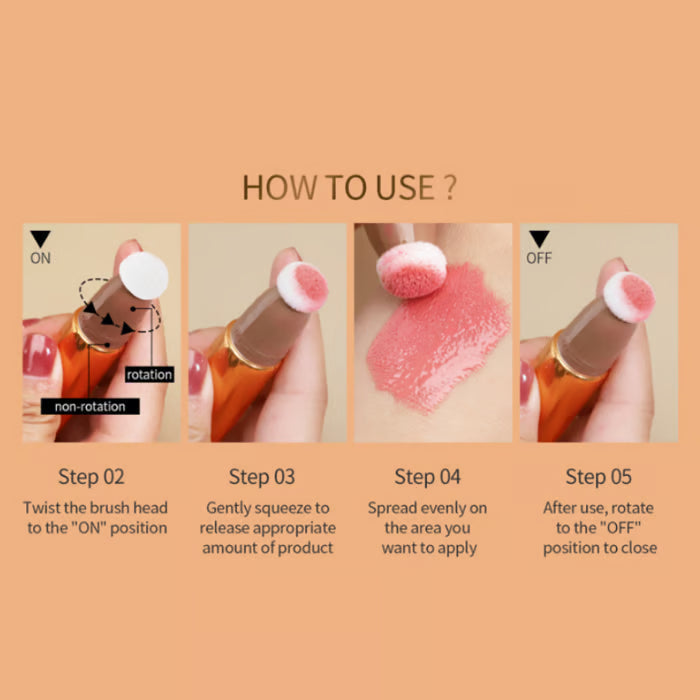 Stick Contouring et Blush 2-en-1 avec Applicateur Intégré
