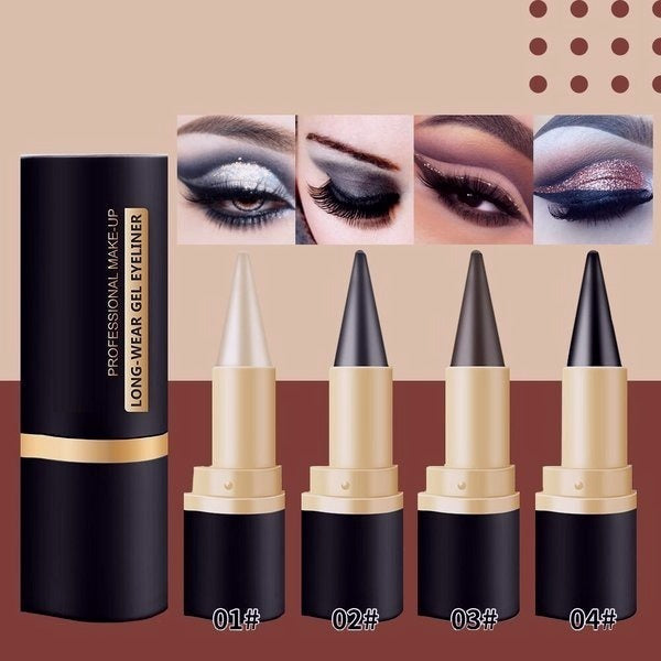 Eyeliner Mat Longue Tenue Résistant à l'Eau – Séchage Rapide et Précis