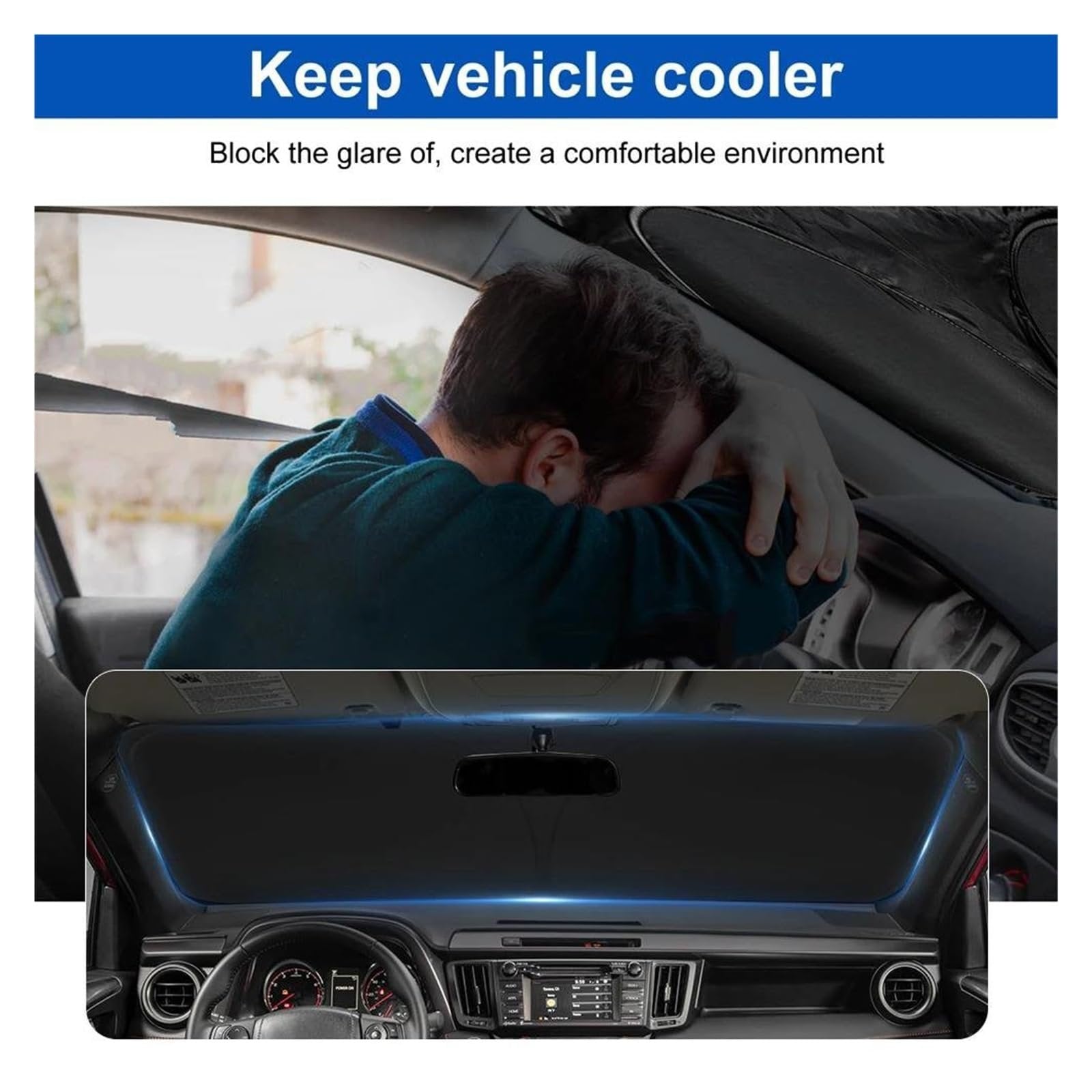 Solaris™ – Pare-soleil automobile pour une protection UV optimale [50 % de réduction]
