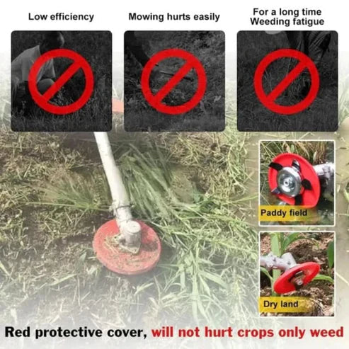 Désherbeur Manuel Ergonomique en Acier Inoxydable pour Jardin