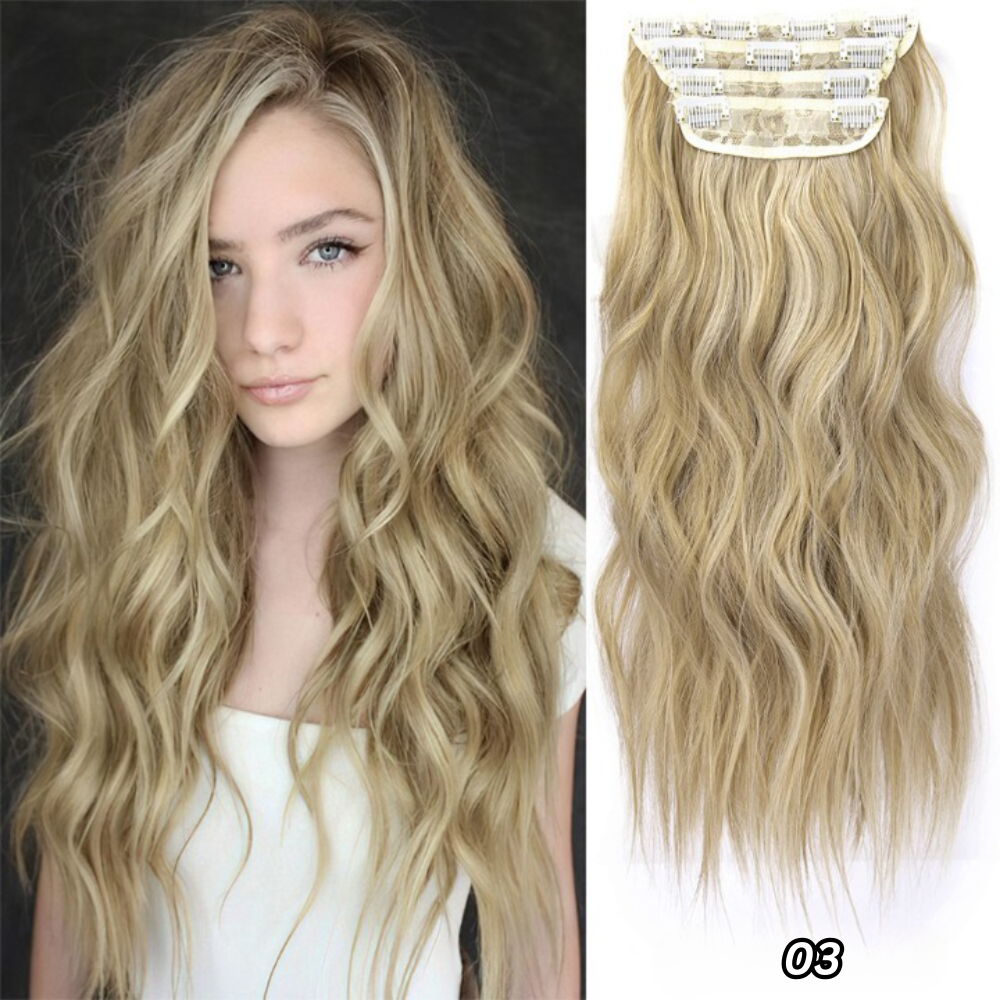 Extensions à Clip pour Cheveux – Volume et Longueur Naturels