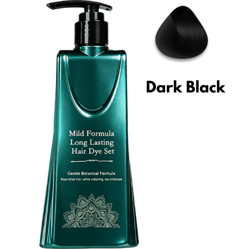 Coloration Noire Végétale Sans Ammoniaque – Couvrance Intense Cheveux Gris