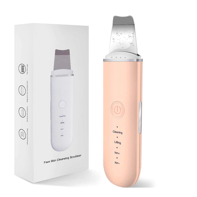 Spatule Ultrasonique Nettoyage Profond des Pores & Éclat du Teint