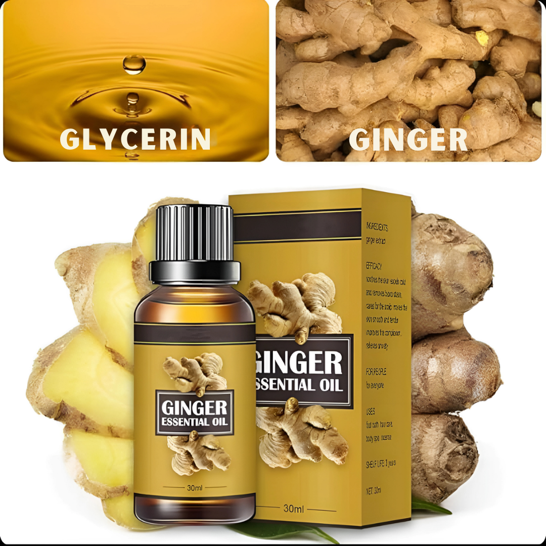 Sérum naturel gingembre et aloe vera pour confort corporel